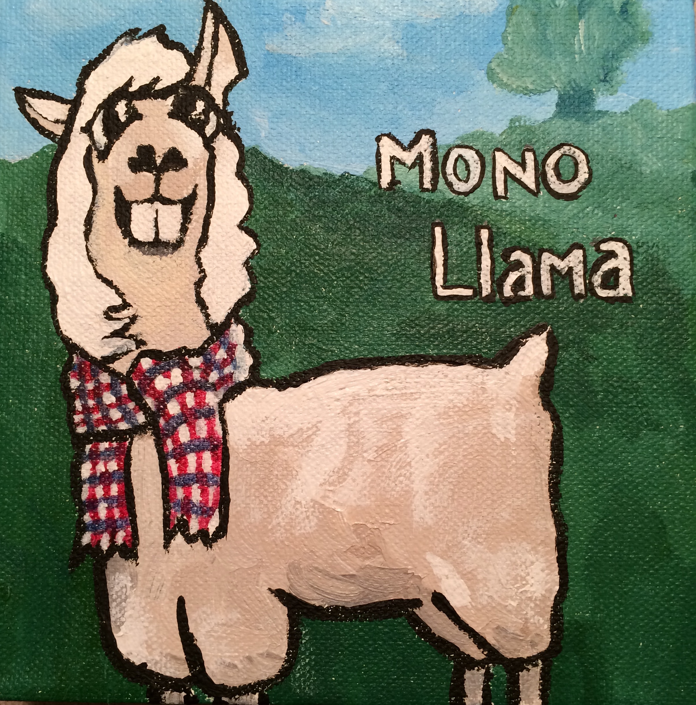 Mono-llama or is it Mona-Llama?